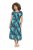 Ulla Popken 848696 Vestido estampado Azul marino - Vestidos de verano - Vestidos de verano tallas grandes