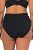 Ulla Popken 848803 Bragas con encaje pack de 3 Negro - Bragas - 