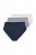 Ulla Popken 848803 Bragas con encaje pack de 3 Azul claro - Bragas - 