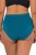 Ulla Popken 848803 Bragas con encaje pack de 3 Petróleo - Bragas - 