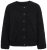 Ulla Popken 848940 Cazadora bomber Negro - Chaquetas - Chaquetas para mujer en tallas grandes