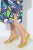 Ulla Popken 848980 Vestido camisero de flores Lila - Vestidos midi - Vestidos midi de talla grande