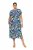 Ulla Popken 848980 Vestido camisero de flores Lila - Vestidos midi - Vestidos midi de talla grande