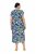 Ulla Popken 848980 Vestido camisero de flores Lila - Vestidos midi - Vestidos midi de talla grande