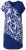 Ulla Popken 849033 Vestido de gasa de manga corta con cuello de pico Azul marino - Vestidos - Vestidos para todas las tallas