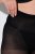 Ulla Popken 849047 Medias con estampado 100 den Negro - Medias & calcetines - 