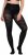 Ulla Popken 849047 Medias con estampado 100 den Negro - Medias & calcetines - 