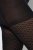 Ulla Popken 849050 Medias de cuadros Negro - Medias & calcetines - 