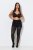 Ulla Popken 849050 Medias de cuadros Negro - Medias & calcetines - 
