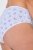 Ulla Popken 849098 Bragas de flores pack de 5 Azul claro - Bragas - 