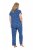 Ulla Popken 849144 Pijama con estampado animal Azul marino - Pijamas/ropa de estar en casa - 