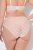 Ulla Popken 849194 Bragas de flores con encaje pack de 3 Negro - Bragas - 