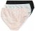 Ulla Popken 849194 Bragas de flores con encaje pack de 3 Negro - Bragas - 