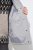 Ulla Popken 849221 Chaleco acolchado con cuello de canalé Gris - Chalecos - 