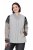 Ulla Popken 849221 Chaleco acolchado con cuello de canalé Gris - Chalecos - 