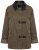Ulla Popken 849246 Chaqueta de polipiel Verde oliva - Chaquetas - Chaquetas para mujer en tallas grandes
