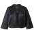Ulla Popken 849457 Bolero Negro - Chaquetas - Chaquetas para mujer en tallas grandes