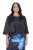 Ulla Popken 849457 Bolero Negro - Chaquetas - Chaquetas para mujer en tallas grandes
