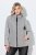 Ulla Popken 849472 Chaqueta acolchada Gris - Chaquetas - Chaquetas para mujer en tallas grandes