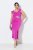 Ulla Popken 849508 Vestido de noche Lila - Vestidos de noche - Vestidos de fiesta de gran talla