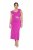 Ulla Popken 849508 Vestido de noche Lila - Vestidos de noche - Vestidos de fiesta de gran talla