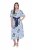 Ulla Popken 849662 Vestido camisero de flores Blanco roto - Vestidos midi - Vestidos midi de talla grande