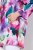 Ulla Popken 849728 Blazer de flores de mezcla de lino Blanco - Blazers - Blazers en tallas grandes para mujer