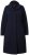 Ulla Popken 849803 Abrigo elástico con cuello alto Azul marino - Abrigos - Abrigos de talla grande
