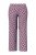 Ulla Popken 849850 Pijama de cuadros Rojo baya - Pijamas/ropa de estar en casa - 
