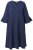 Ulla Popken 849856 Vestido con volantes Azul marino - Vestidos midi - Vestidos midi de talla grande