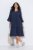 Ulla Popken 849856 Vestido con volantes Azul marino - Vestidos midi - Vestidos midi de talla grande