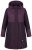 Ulla Popken 849908 Chaqueta impermeable Burdeos - Chaquetas - Chaquetas para mujer en tallas grandes