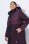 Ulla Popken 849908 Chaqueta impermeable Burdeos - Chaquetas - Chaquetas para mujer en tallas grandes