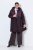 Ulla Popken 849908 Chaqueta impermeable Burdeos - Chaquetas - Chaquetas para mujer en tallas grandes
