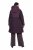 Ulla Popken 849908 Chaqueta impermeable Burdeos - Chaquetas - Chaquetas para mujer en tallas grandes
