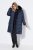 Ulla Popken 850041 Abrigo acolchado Azul marino - Abrigos - Abrigos de talla grande