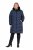 Ulla Popken 850041 Abrigo acolchado Azul marino - Abrigos - Abrigos de talla grande