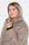 Ulla Popken 850041 Abrigo acolchado Topo - Abrigos - Abrigos de talla grande