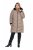 Ulla Popken 850041 Abrigo acolchado Topo - Abrigos - Abrigos de talla grande