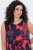 Ulla Popken 850175 Vestido de jersey estampado Coral - Vestidos de punto jersey - 
