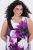 Ulla Popken 850175 Vestido de jersey sin mangas con bolsillos Lila - Vestidos de punto jersey - 