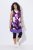 Ulla Popken 850175 Vestido de jersey sin mangas con bolsillos Lila - Vestidos de punto jersey - 