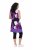 Ulla Popken 850175 Vestido de jersey sin mangas con bolsillos Lila - Vestidos de punto jersey - 