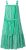 Ulla Popken 850197 Vestido de rayas con volantes Verde - Vestidos de verano - Vestidos de verano tallas grandes