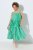 Ulla Popken 850197 Vestido de rayas con volantes Verde - Vestidos de verano - Vestidos de verano tallas grandes