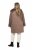 Ulla Popken 850251 Abrigo teddy Marrón claro - Abrigos - Abrigos de talla grande