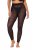Ulla Popken 850264 Leggings de media con estampado Negro - Medias & calcetines - 