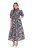Ulla Popken 850298 Vestido camisero de flores Azul marino - Vestidos maxi - Vestidos largos en tallas grandes