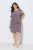 Ulla Popken 850401 Camisón de flores Marrón - Camisones - 