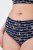 Ulla Popken 850538 Bragas de flores de algodón orgánico pack de 2 Azul marino - Bragas - 